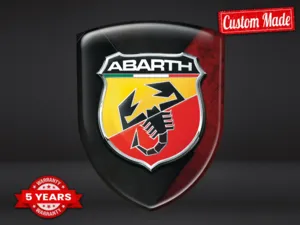 Fiat Abarth Stoßsticker Maßgefertigt Luxus Limitiert Exklusiv